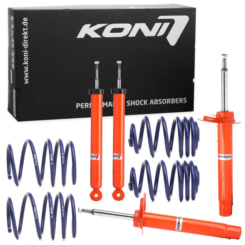 Image of KONI 1120-4841 Suspension Kit, coil springs / shock absorbers STRT KIT Front Axle Suspension Kit,coil springs / shock absorbers (190)