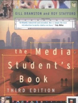 Image of The Media Students Book by Gill Branston Paperback