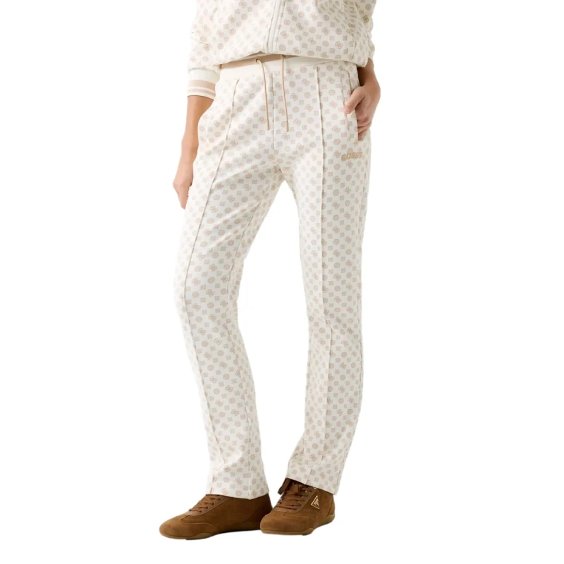 Image of Guess Womens joggers Guess New Aggie Beige Female XL