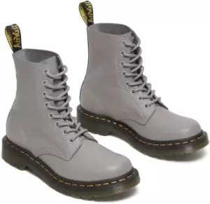 Image of Dr. Martens 1460 Pascal Zinc Grey Virginia Boot grey