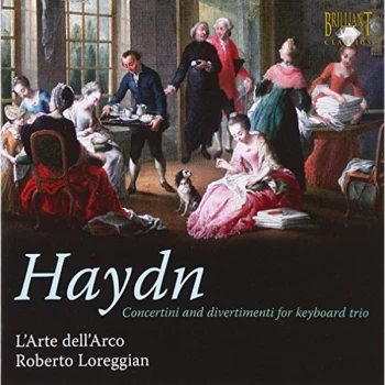Image of L'Arte Dell'Arco; Loreggian - Concertini and Divertimenti for Keyboard Trio CD