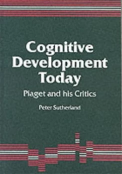 Image of Cognitive Development Today by Peter a a Sutherland Paperback