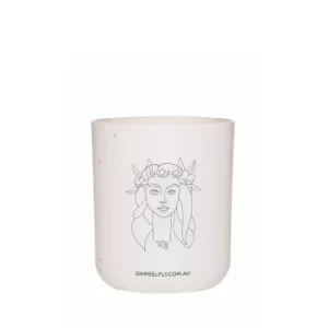 Image of Damselfly Zodiac Virgo Zodiac Candle 300g