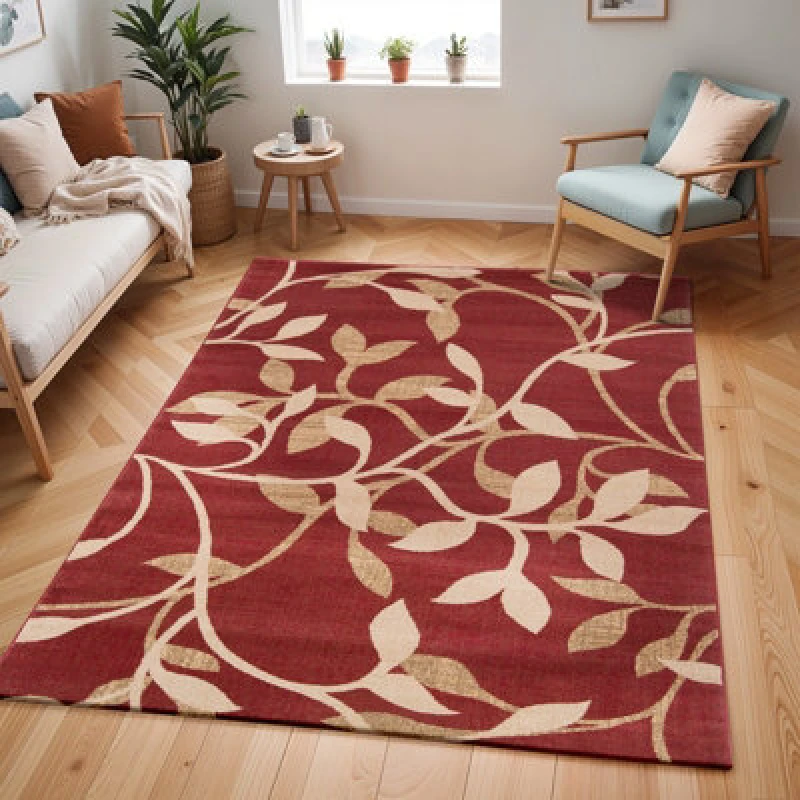 Image of Livabliss Traditional Boho Tan Balsam Area Rug 160 X 230 Cm - Easy Care, Non Shedding, Ideal For Living Room & Bedroom