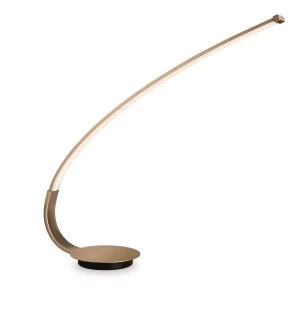 Image of LED 1 Light Table Lamp Champagne Gold