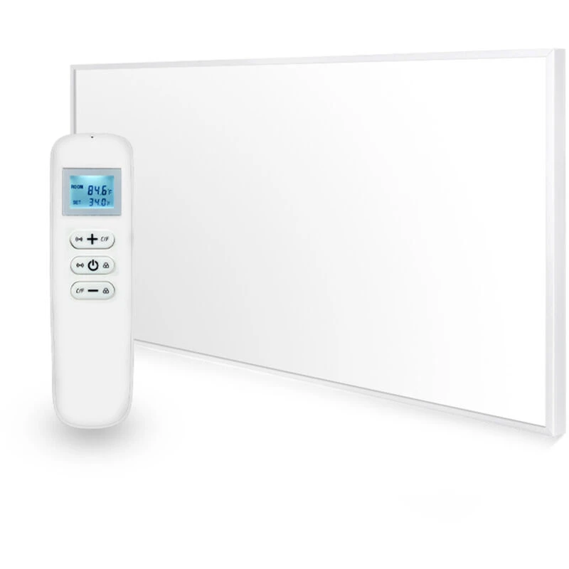 Image of MIRRORSTONE INFRARED HEATING Mirrorstone 700W Nexus WiFi Infrared Heating Panel - Electric Panel Heater-Wall Mounted MS-NXS-60120-WF