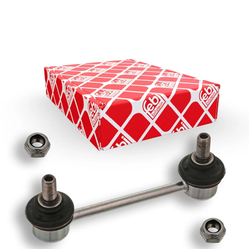 Image of FEBI BILSTEIN 48014 Anti-roll bar link Rear Axle Right Steel Link Stabiliser (3229)