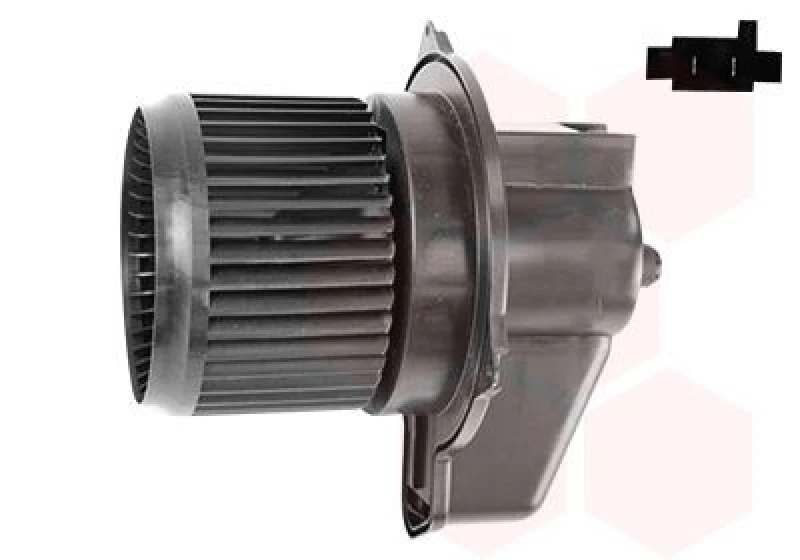 Image of VAN WEZEL Blower motor VAN WEZEL 1607773