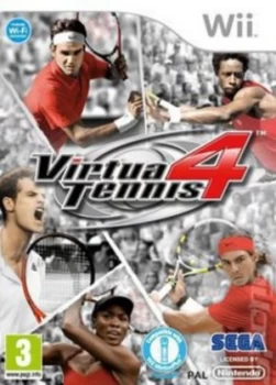 image of Virtua Tennis 4 Nintendo Wii Game