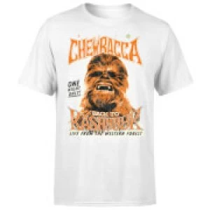 Image of Star Wars Chewbacca One Night Only T-Shirt - White - L