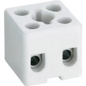 Image of Ceramic connector flexible 2.5 mm2 rigid 2.5 mm2 Number of pins 2