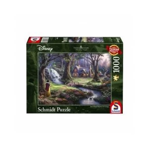 image of Thomas Kinkade Snow White 1000 Piece Jigsaw Puzzle