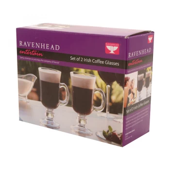 image of Ravenhead Entertain Irisih Coffee Glasses - Set of 2