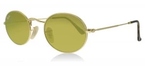 image of Ray-Ban RB3547N Sunglasses Gold 001/93 48mm