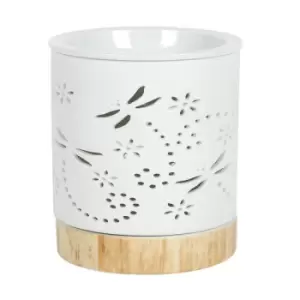 image of Dragonfly Matte Ceramic Oil Burner