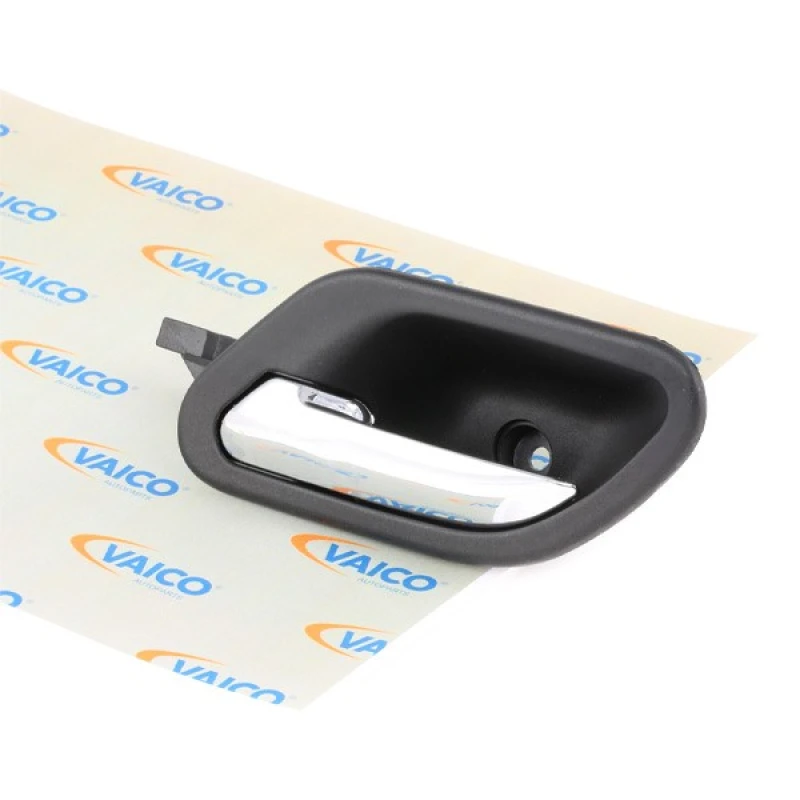 Image of VAICO V20-9702 Door Handle Front and Rear, black, without key, Original VAICO Quality Door Handle (1373)