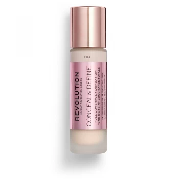 Image of Makeup Revolution Conceal & Define Foundation F0.1