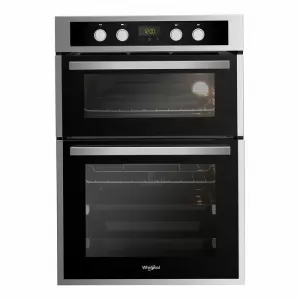 image of Whirlpool AKL309IX 109L Integrated Electric Double Oven