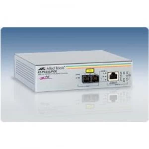 image of Allied Telesis AT-PC232/POE network media converter 100 Mbps 1310 nm