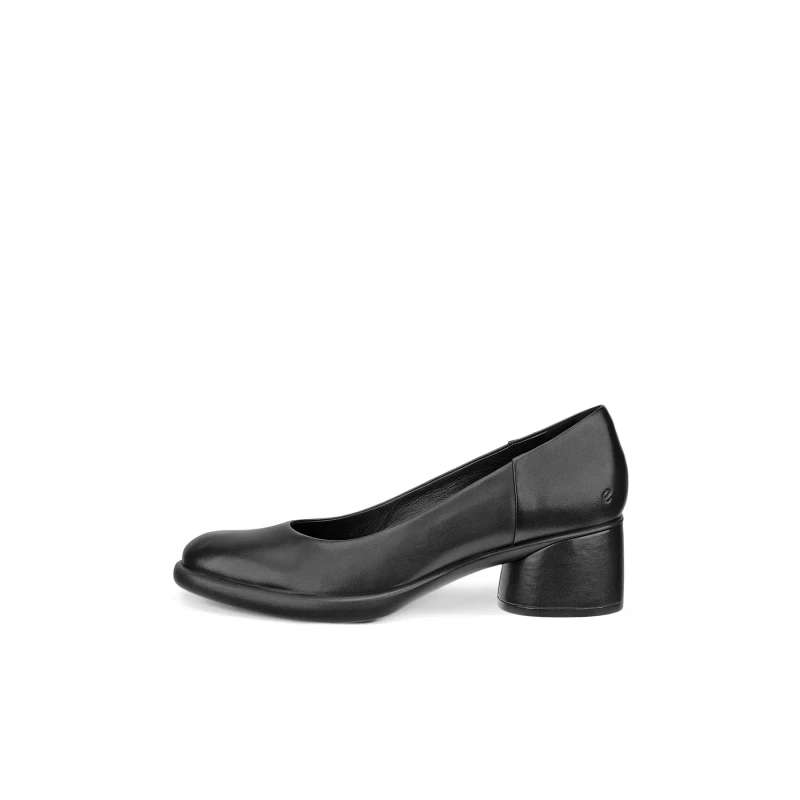 Image of Ecco Sculpted LX 35 Leather Womens Slip On Shoes - Black - Size:UK 4.5