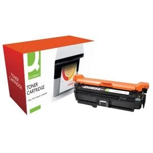 image of Q-Connect HP 504A Black LaserJet Toner Cartridge