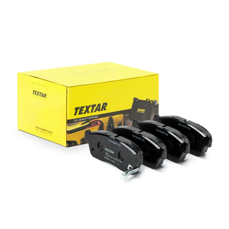 Image of TEXTAR 2350801 Brake pad set with acoustic wear warning Brake Pad Set,disc brake (402)