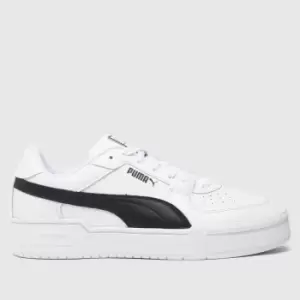 image of PUMA Ca Pro Classic Trainers In White & Black