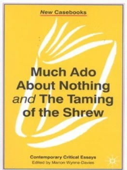 Image of Much Ado about Nothing by Marion Wynne-Davies Paperback