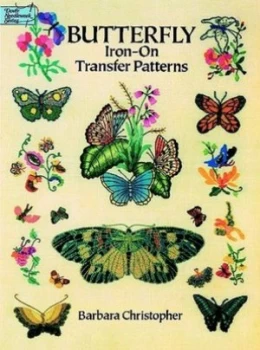 Image of Butterfly Iron-On Transfer Patterns by Barbara Christopher Paperback