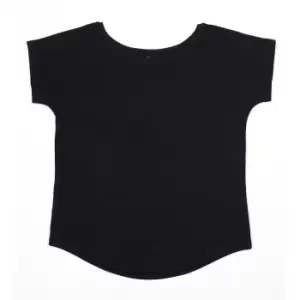 Image of Mantis Womens/Ladies Loose Fit Short Sleeve T-Shirt (L) (Black)