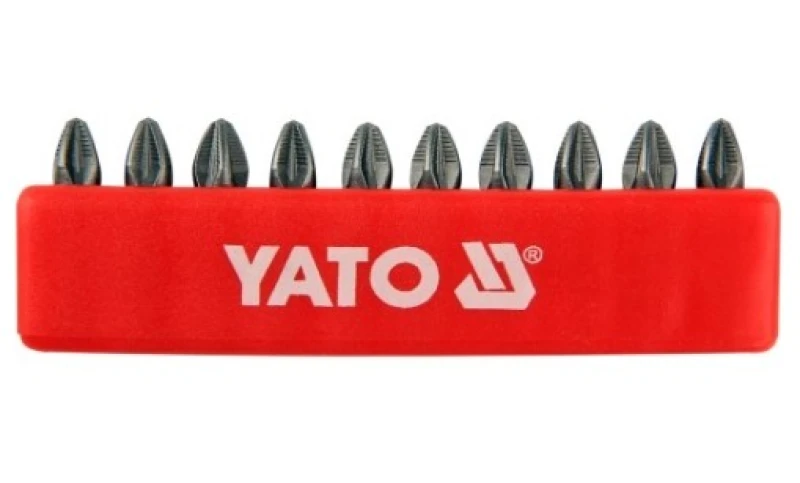 Image of YATO YT-0471 Screwdriver Bit Square Drive Tang Size: 6.3 (1/4")mm (inch) Screwdriver Bit (5514)