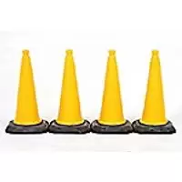 Image of Sport Cone Yellow 900 x 300 x 290 mm Pack of 4