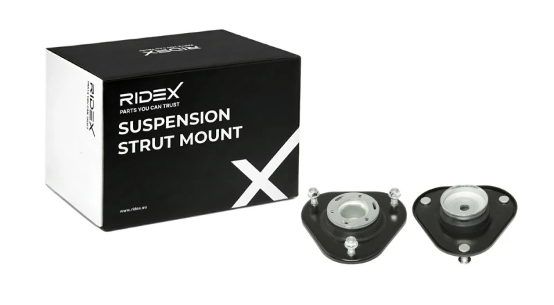 Image of RIDEX 1180S1242 Top strut mount Front Axle Suspension Strut Support Bearing (1180)