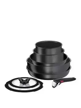 Image of Tefal Ingenio Daily Chef 8Pc Removable Handle, Stackable Induction Pan Set L7629242
