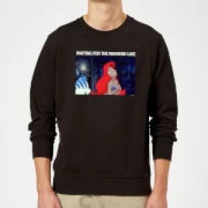Image of Disney The Little Mermaid Weekend Wait Sweatshirt - Black - S