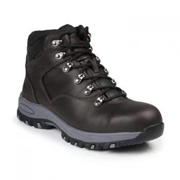 Image of Regatta Gritstone Waterproof Steel Toe Cap Safety Work Boo - Peat