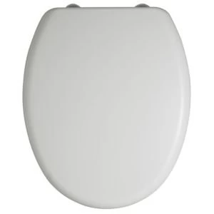 image of BQ RomeoValencia White Standard close Toilet seat