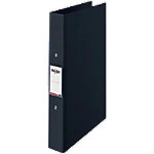 image of Rexel Ring Binder A4 2 ring 25mm Polypropylene Black