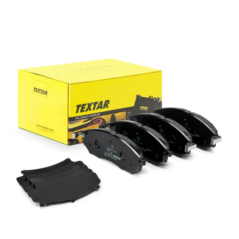 Image of TEXTAR 2369803 Brake pad set with acoustic wear warning, with accessories Brake Pad Set,disc brake (402)
