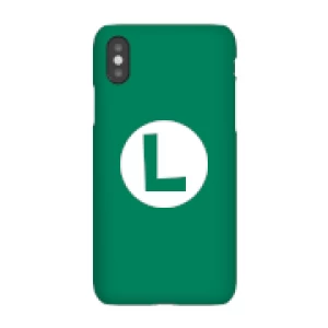 Image of Nintendo Super Mario Luigi Logo Phone Case - iPhone X - Snap Case - Gloss