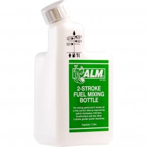 image of ALM 2 Stroke Oil / Petrol Fuel Mixing Bottle 1l