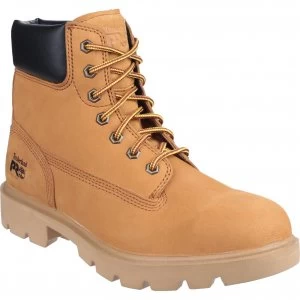 image of Timberland Pro Mens Saw Horse Safety Boots Wheat Size 6