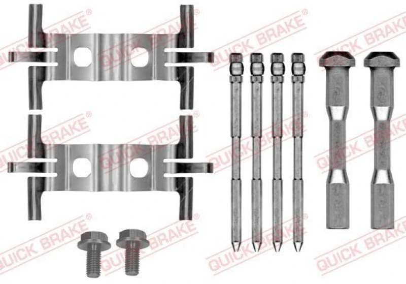 Image of QUICK BRAKE Brake pad fitting kit QUICK BRAKE 109-0190