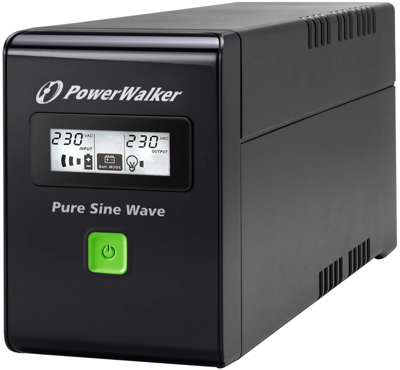 Image of PowerWalker VI 600 SW uninterruptible power supply (UPS) 0.6 kVA 360 W