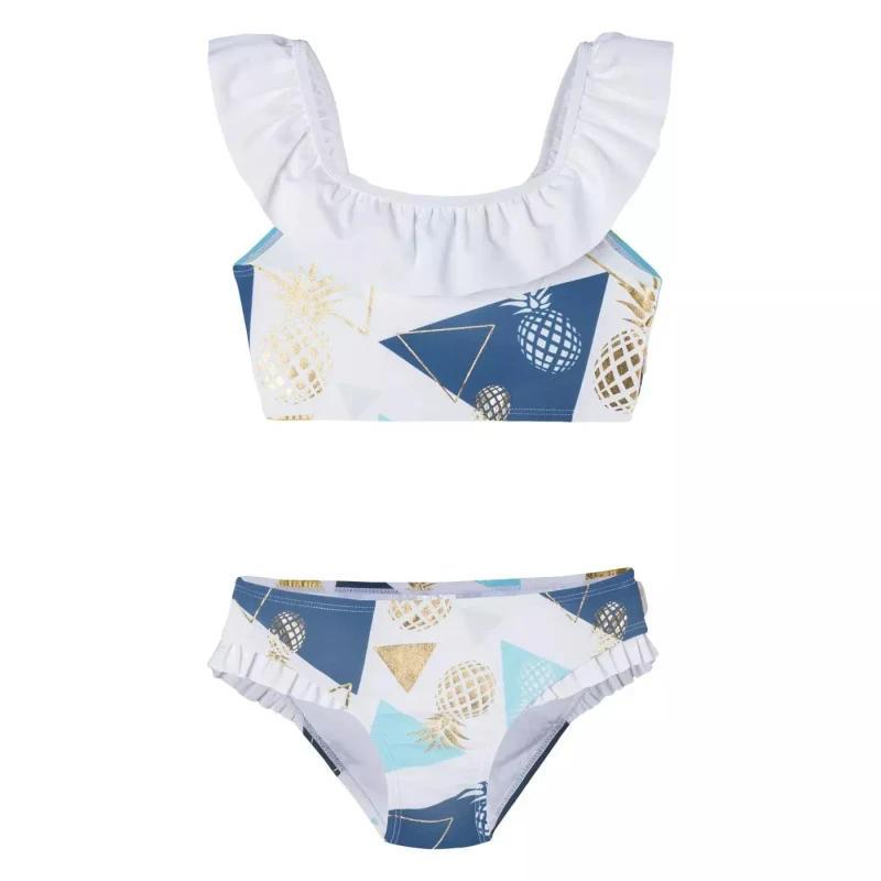 Image of 2 Piece swimsuit for girls Aquawave Charlotte (x2) Blanc Female 9 ans