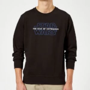 Image of Star Wars The Rise Of Skywalker Logo Sweatshirt - Black