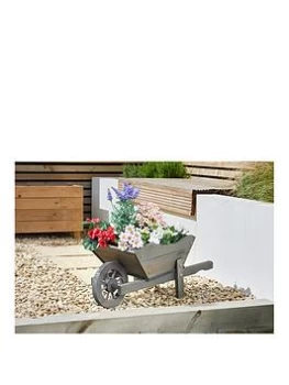 Image of Smart Garden Wheelbarrow Planter - Slate