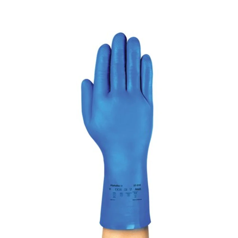 Image of Ansell Alphatec 37-310 Gloves Size Large Blue (144 Pack) AN37-310NL