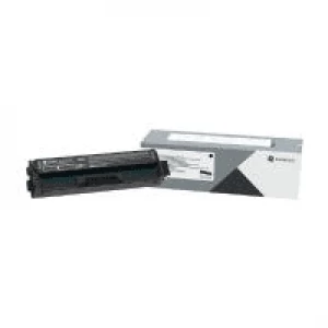 image of Lexmark C340X10 Black Laser Toner Ink Cartridge