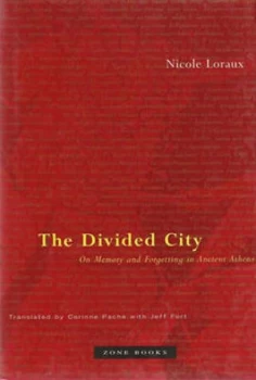 Image of The Divided City by Nicole Loraux Paperback